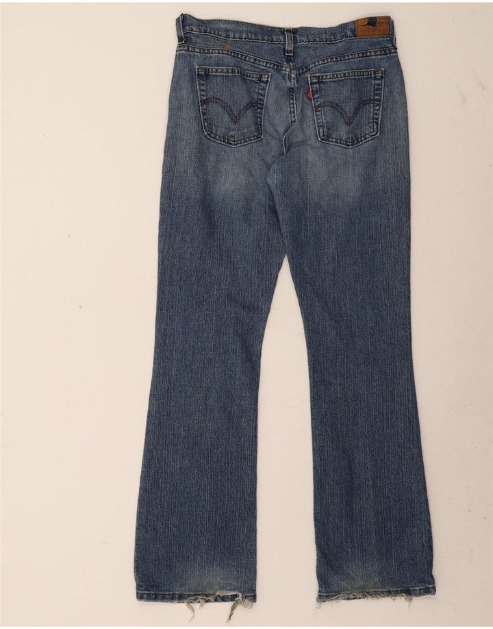 Levi's Mens 515 Bootcut Jeans W30 L31 Blue Cotton