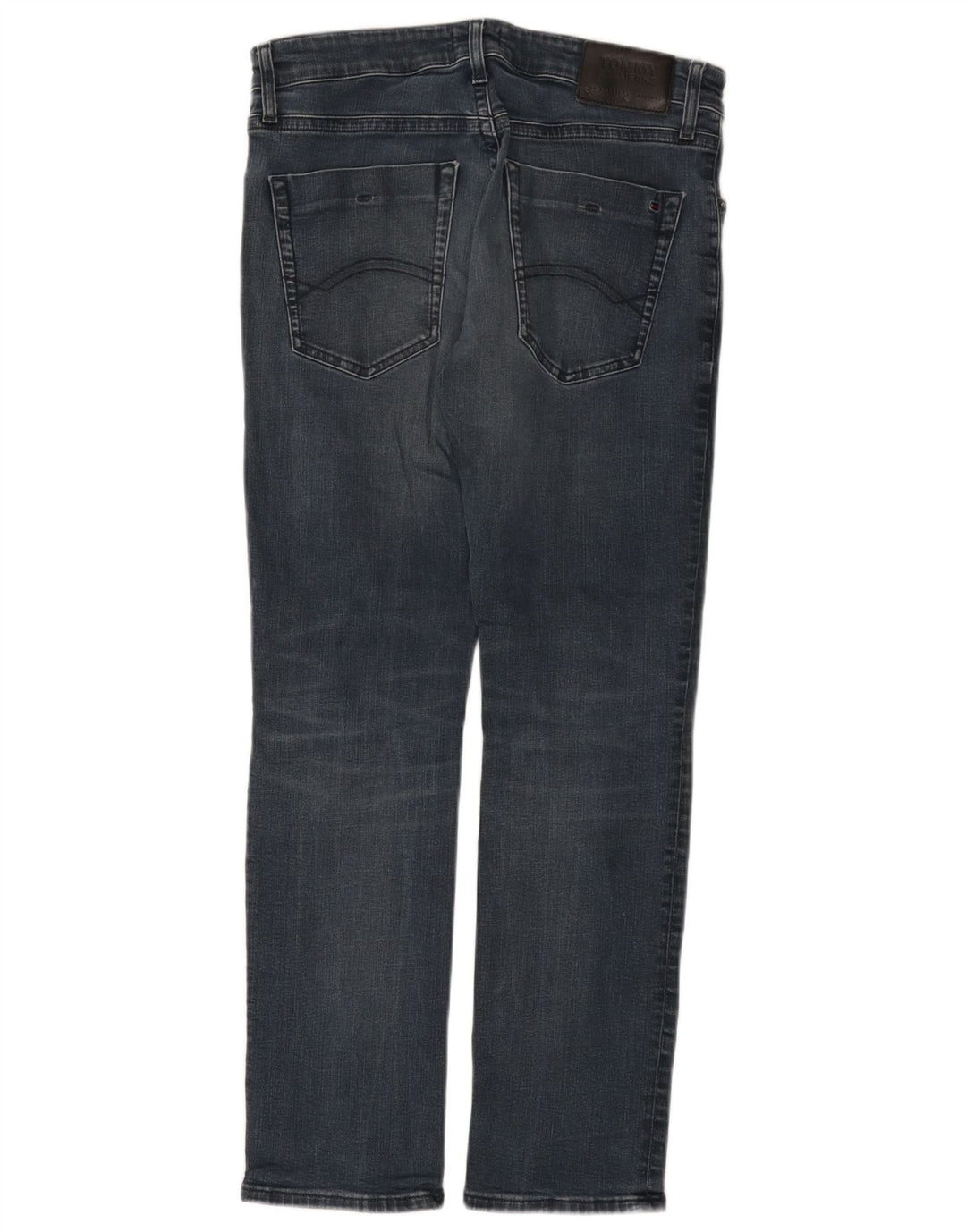 Tommy Hilfiger Mens Slim Jeans W33 L30 Blue Cotton