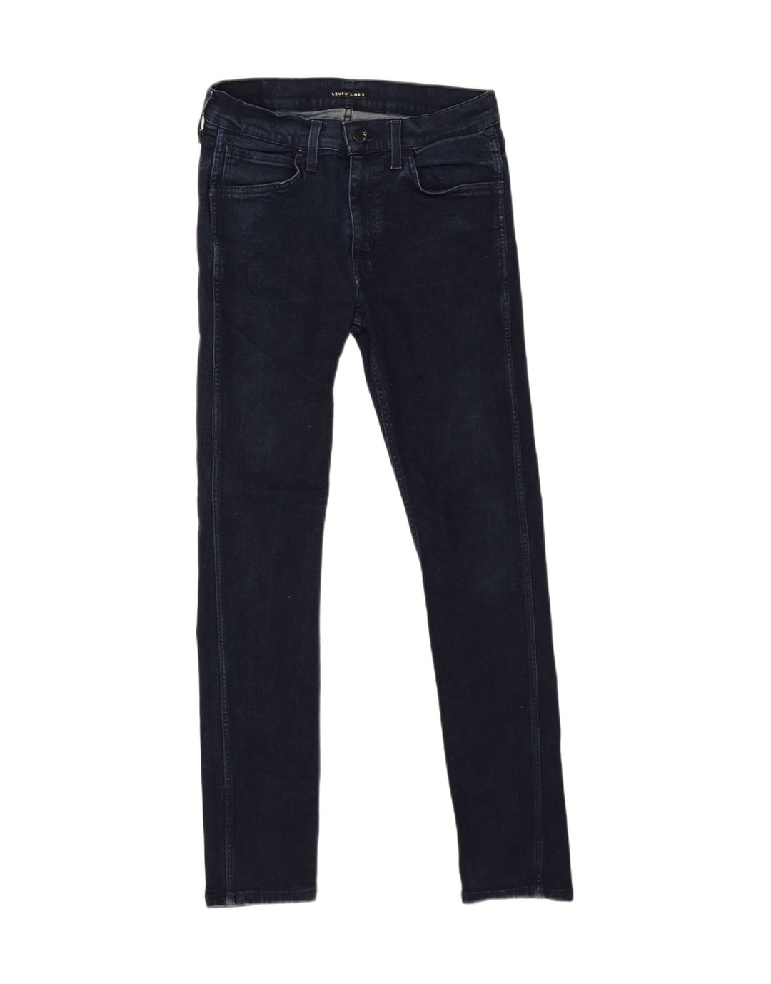 LEVI'S Womens Skinny Jeans W32 L32 Navy Blue Cotton Vintage Levi's and Second-Hand Levi's from Messina Hembry 