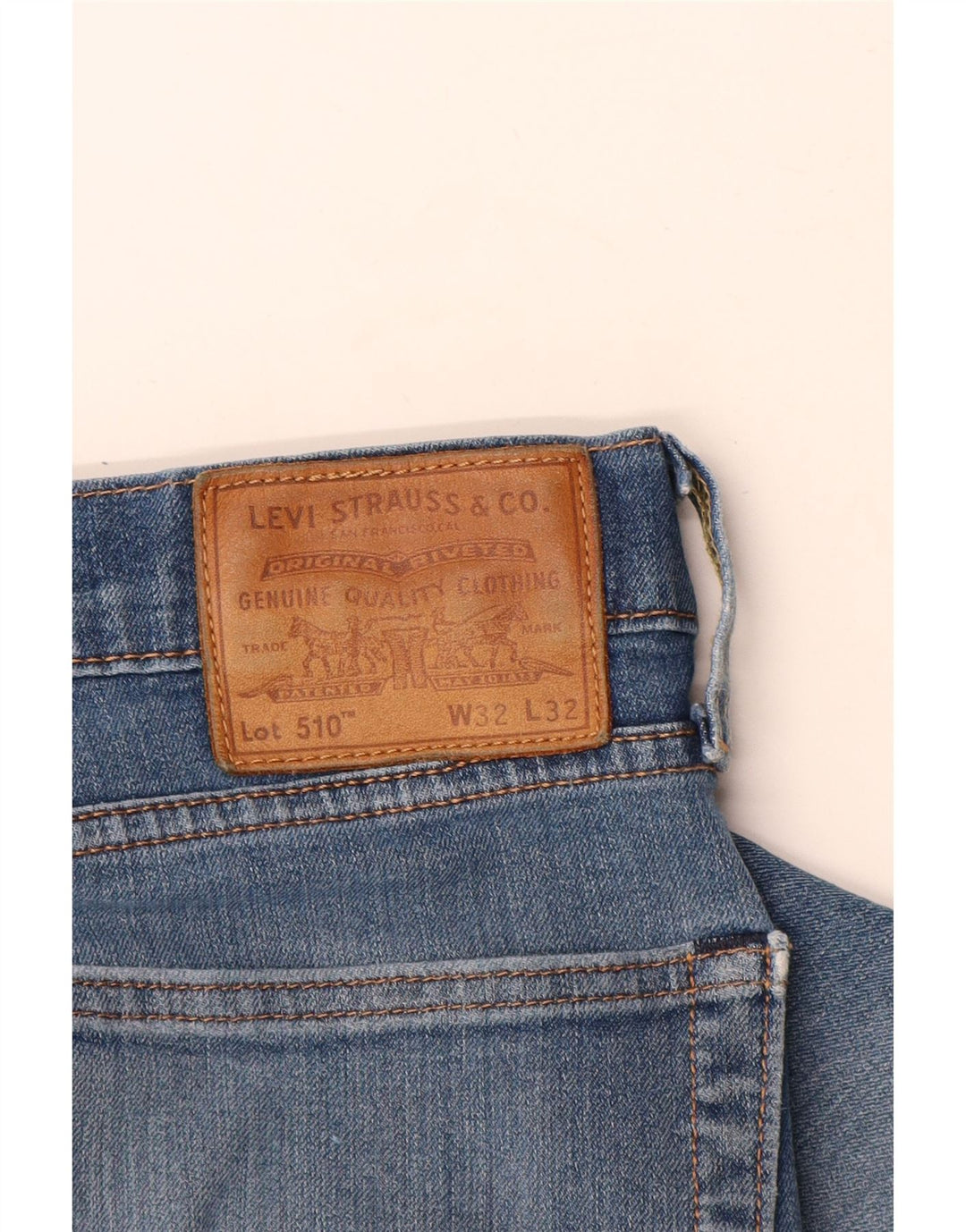 Levi's Womens 510 Skinny Jeans W32 L28 Blue