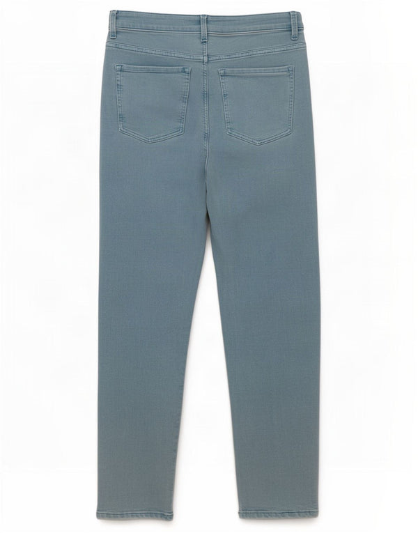 Marks & Spencer Womens Straight Jeans UK 12 Medium W30 L27 Turquoise