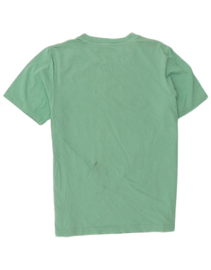 Puma Mens Graphic T-Shirt Top Medium Turquoise Cotton