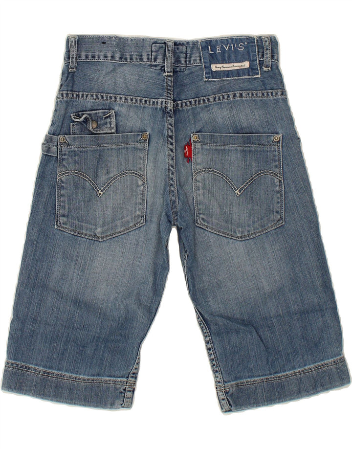 LEVI'S Boys Denim Shorts 9-10 Years W24 Blue Cotton Vintage Levi's and Second-Hand Levi's from Messina Hembry 