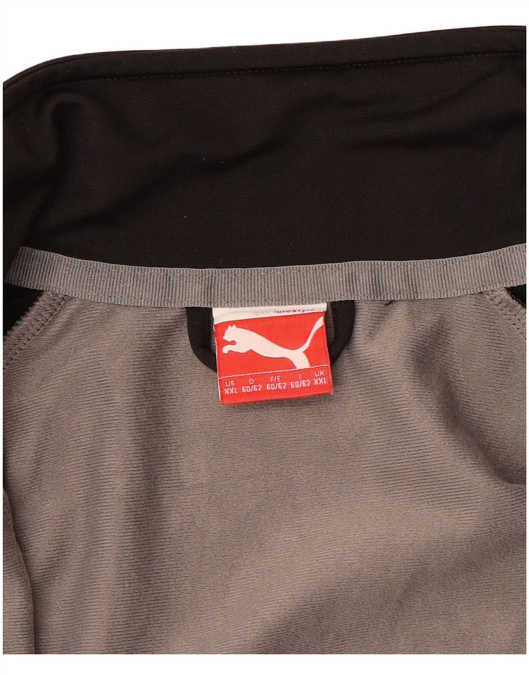 Puma Mens Tracksuit Top Jacket 2XL Grey Colourblock