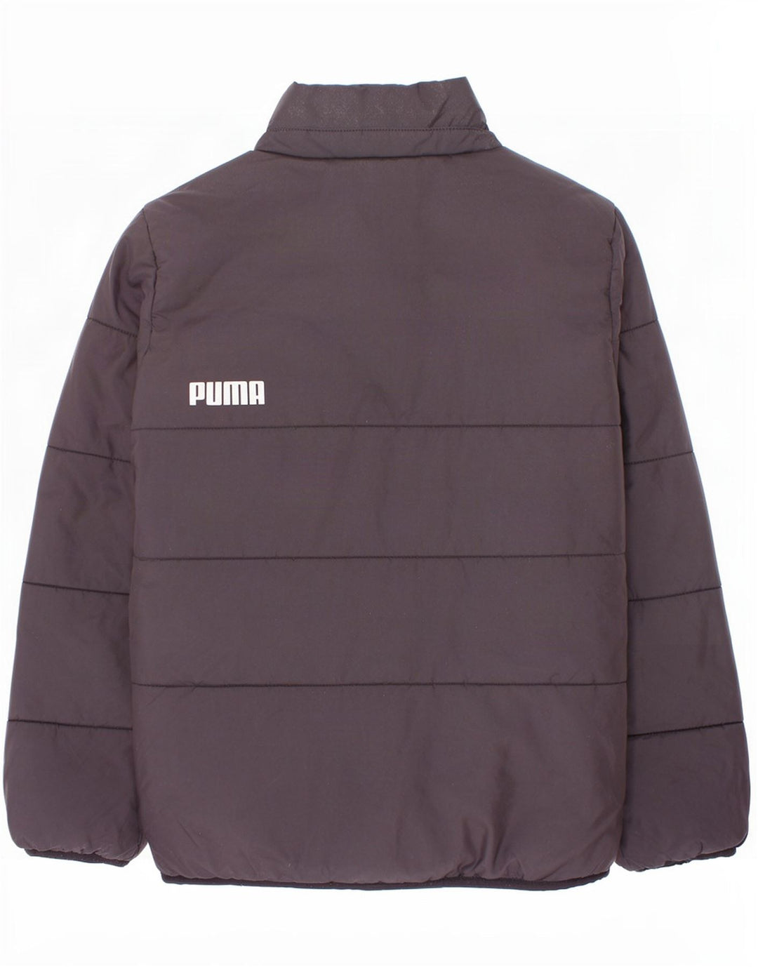 Puma Boys Graphic Padded Jacket 9-10 Years Black Polyester