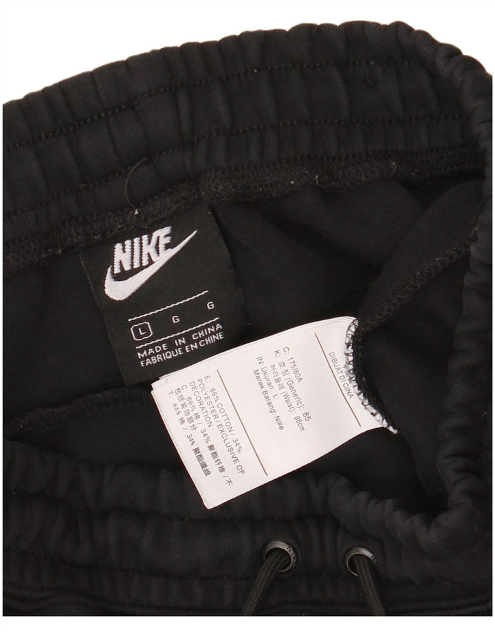 Nike Boys Sport Shorts 12-13 Years Large Black Cotton