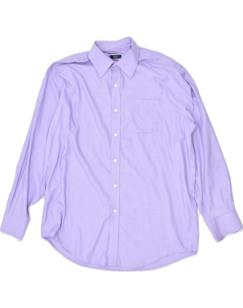 NAUTICA Mens Classic Fit Shirt XL Purple Cotton | Vintage Nautica | Thrift | Second-Hand Nautica | Used Clothing | Messina Hembry 