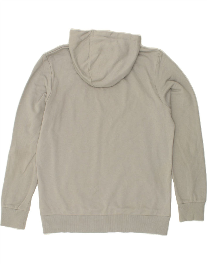 JACK & JONES Mens Graphic Hoodie Jumper Large Grey Cotton Vintage Jack & Jones and Second-Hand Jack & Jones from Messina Hembry 