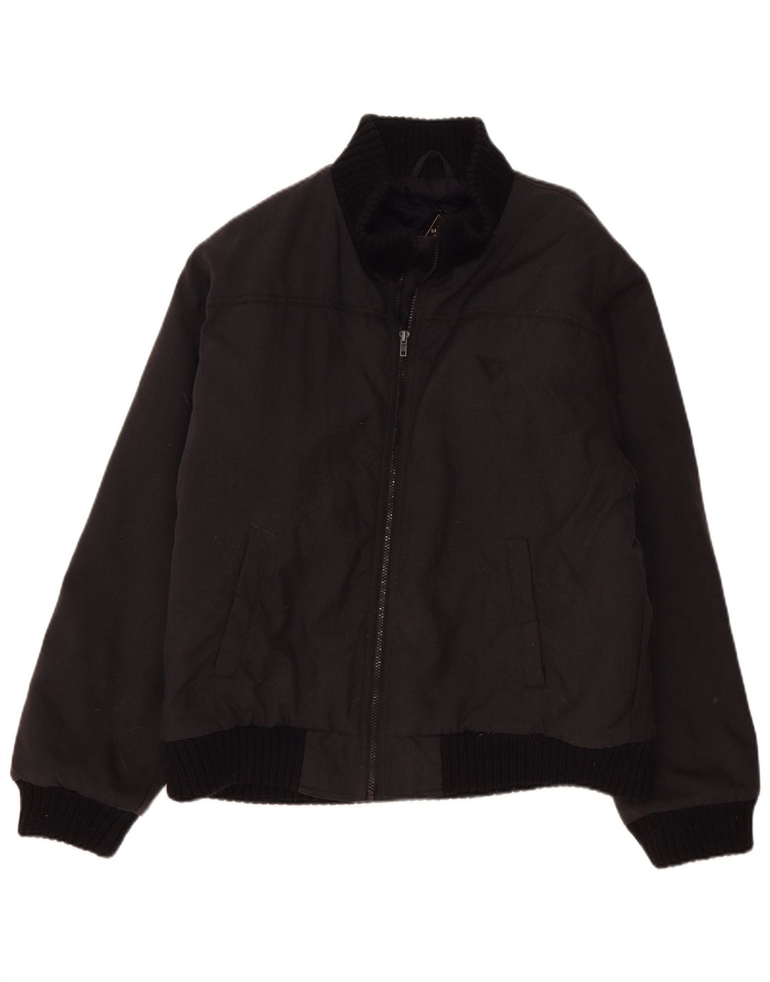 Meltin' Pot Mens Padded Jacket UK 42 XL Black Polyamide
