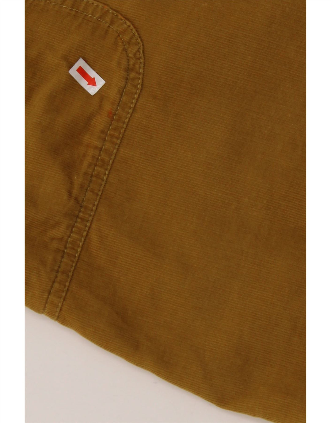 WHITE STUFF Womens Mini Corduroy Skirt UK 12 Medium W32  Yellow Cotton