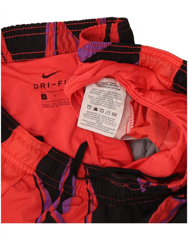 Nike Mens Dri Fit Sport Shorts Large  Multicoloured Geometric Polyester