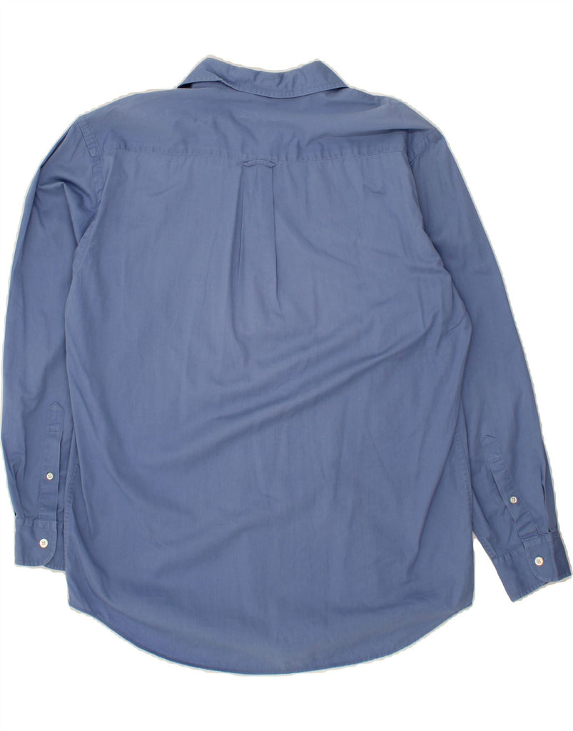 NAUTICA Mens Shirt Medium Blue Cotton Vintage Nautica and Second-Hand Nautica from Messina Hembry 