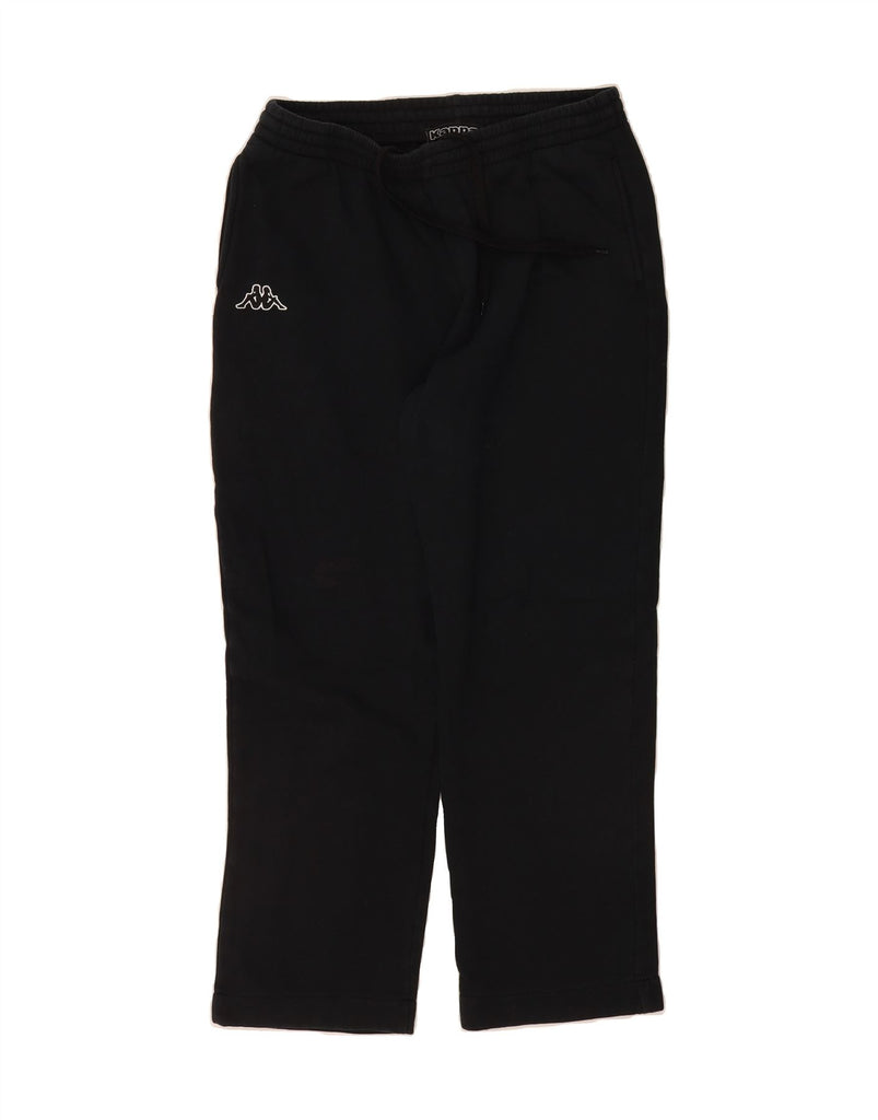 KAPPA Mens Tracksuit Trousers Large Black Cotton Vintage Kappa and Second-Hand Kappa from Messina Hembry 