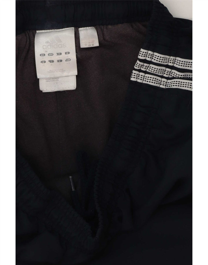 Adidas Mens Capri Tracksuit Trousers Medium Navy Blue Polyester