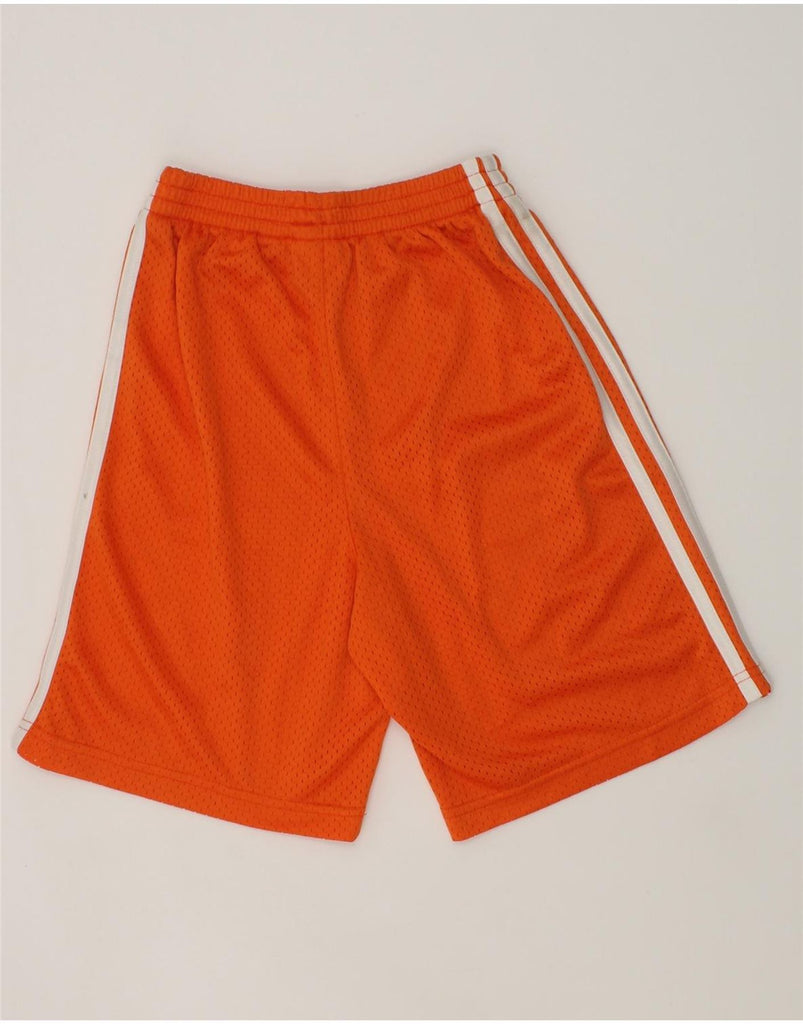 ADIDAS Boys Sport Shorts 6-7 Years Orange Polyester | Vintage Adidas | Thrift | Second-Hand Adidas | Used Clothing | Messina Hembry 