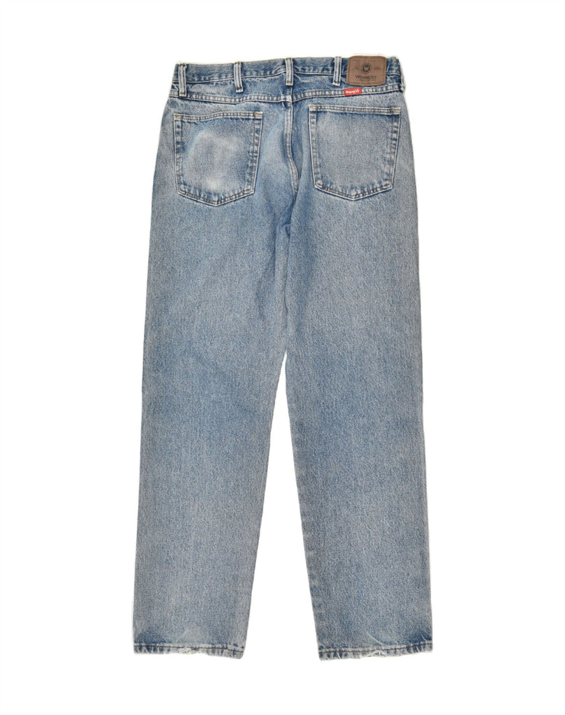 WRANGLER Mens Straight Jeans W34 L32  Blue Cotton Vintage Wrangler and Second-Hand Wrangler from Messina Hembry 