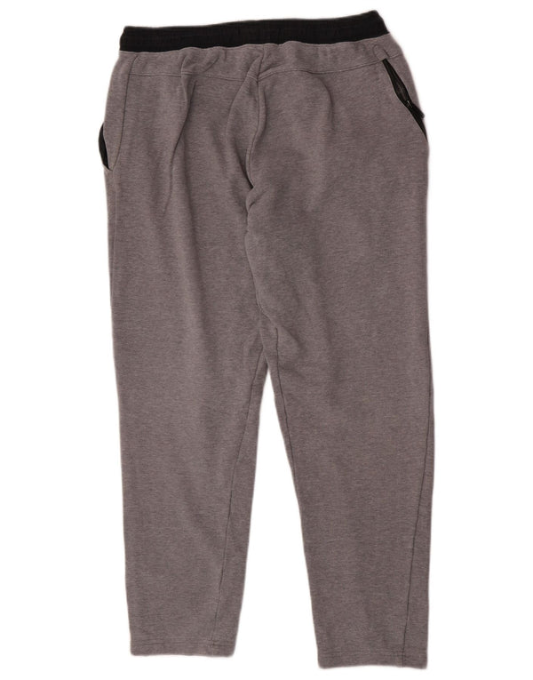 Nike Mens Tracksuit Trousers Large Grey Colourblock Cotton