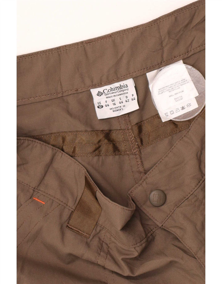 Columbia Womens Cargo Shorts UK 16 Large W34 Beige Nylon