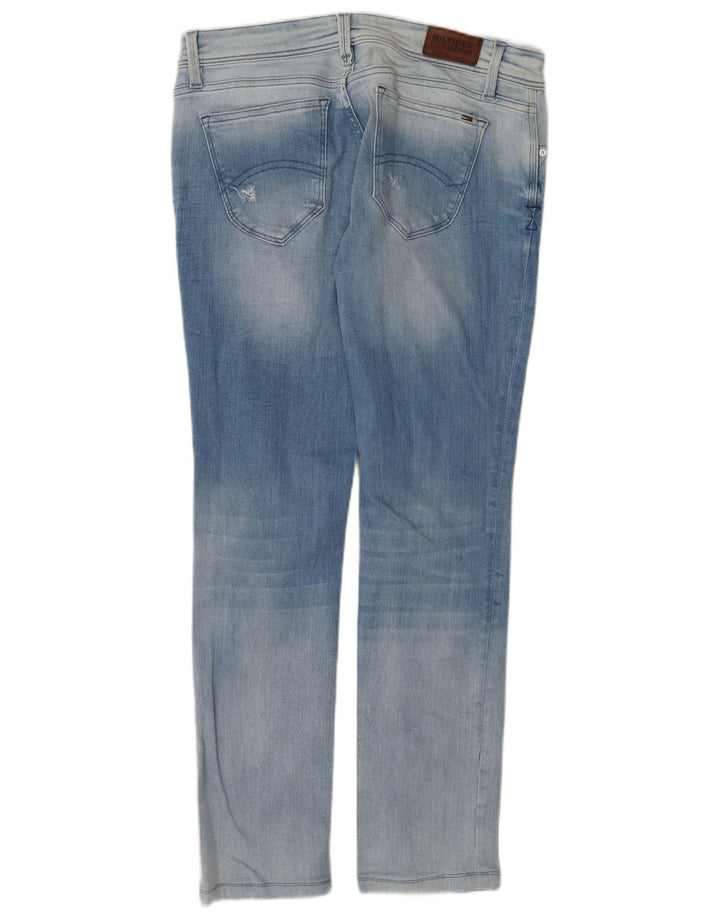 Tommy Hilfiger Womens Slim Jeans W30 L30 Blue Cotton