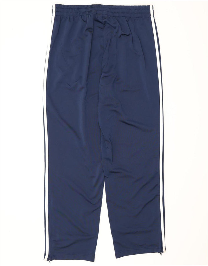 Adidas Mens Tracksuit Trousers Large Navy Blue Polyester