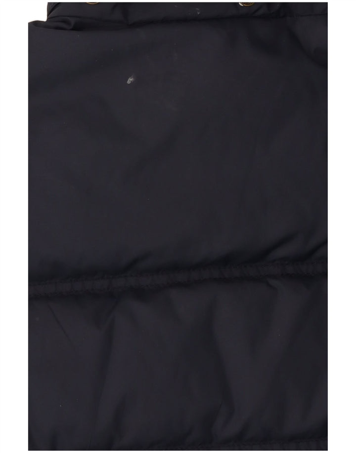 JACK WILLS Womens Padded Gilet UK 10 Small  Navy Blue Nylon