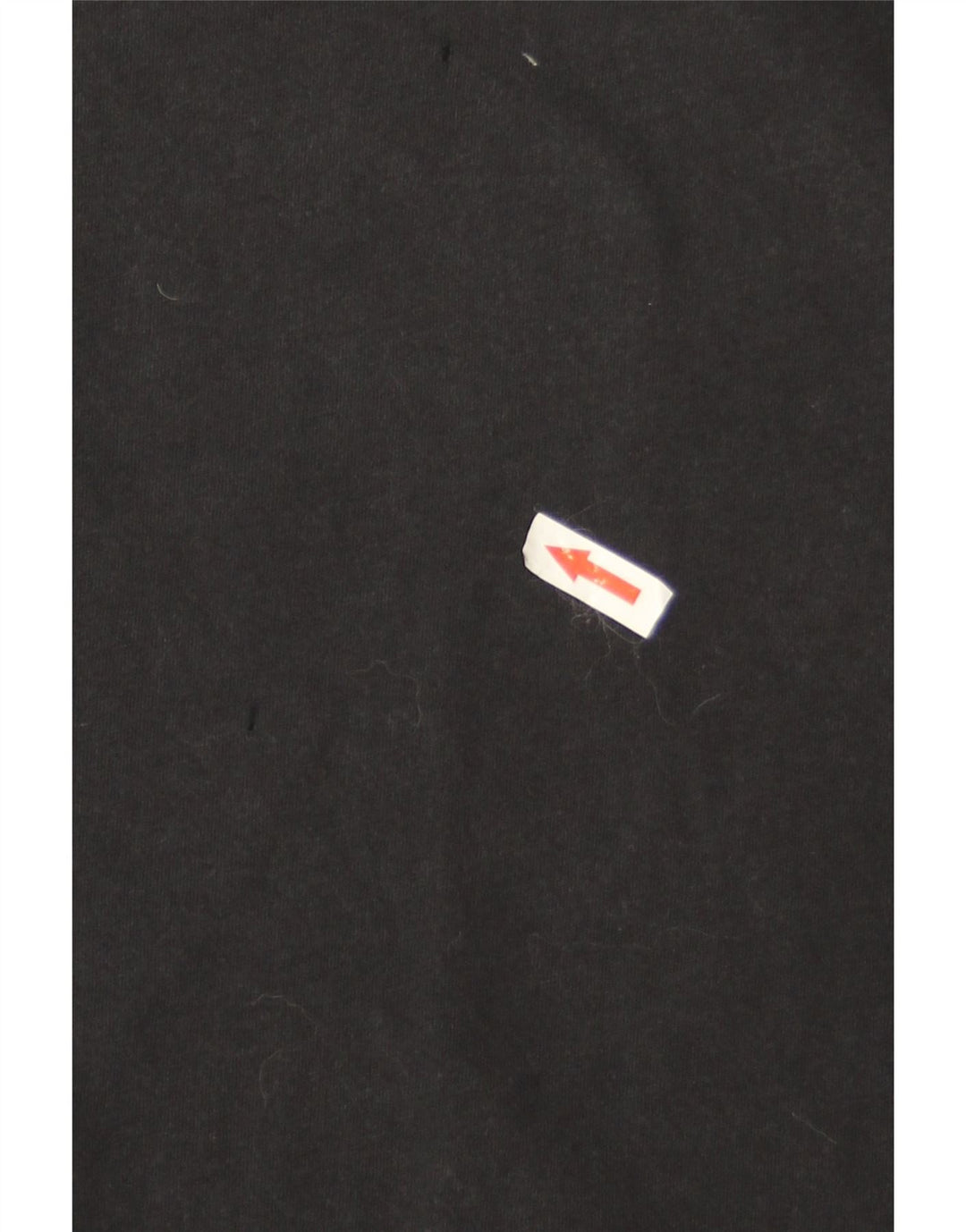 Nike Mens Swoosh Graphic T-Shirt Top Medium Black Cotton
