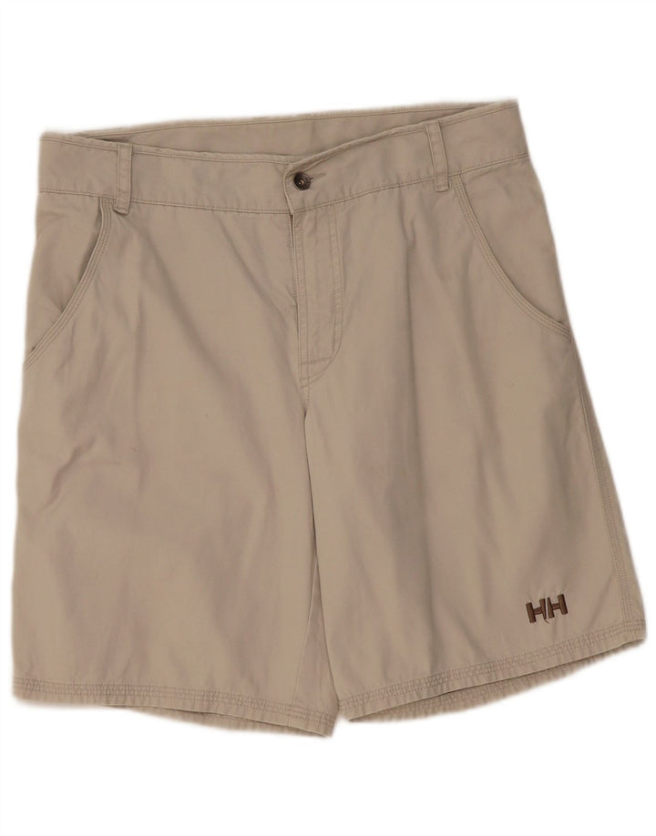 Helly Hansen Mens Chino Shorts W36 Large Beige Cotton
