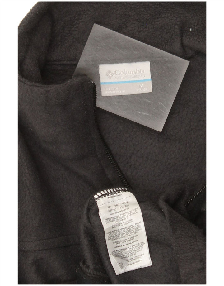 Columbia Girls Fleece Jacket 10-11 Years Medium  Black Polyester