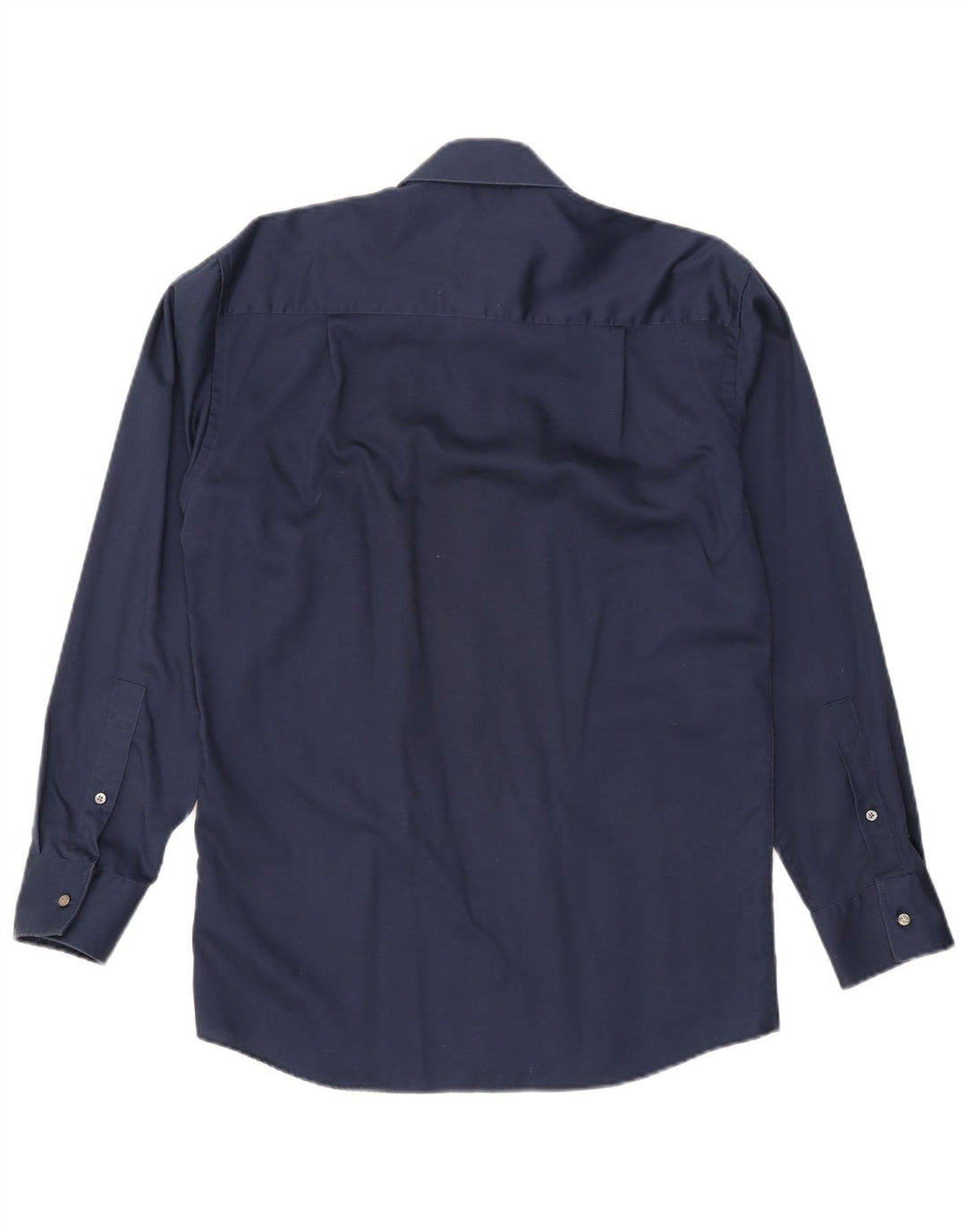Calvin Klein Mens Shirt Size 40 Medium Navy Blue