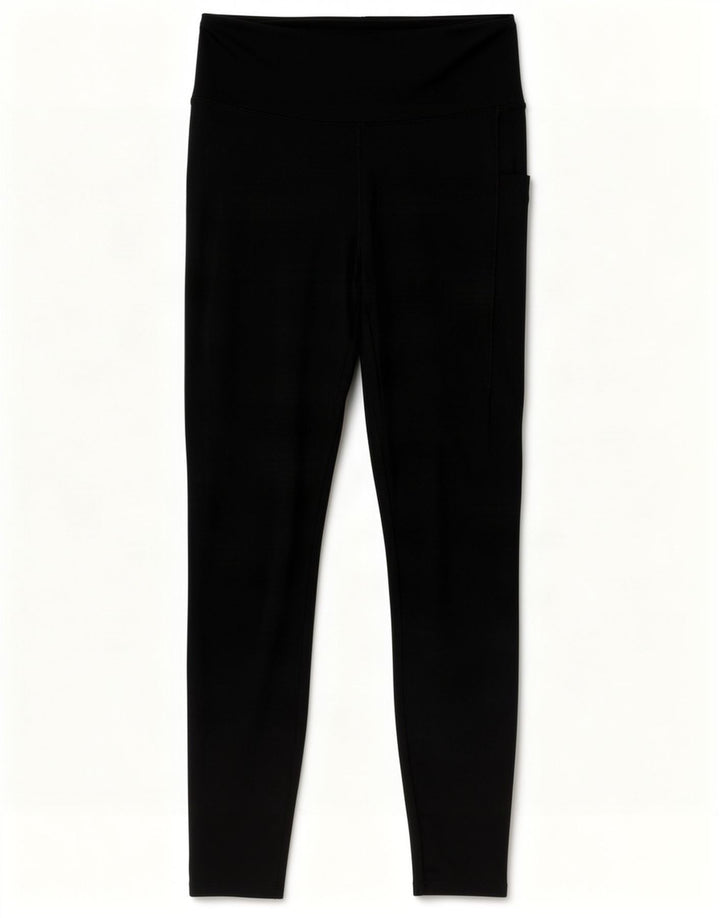 Columbia Womens Leggings UK 8 Small Black Polyester