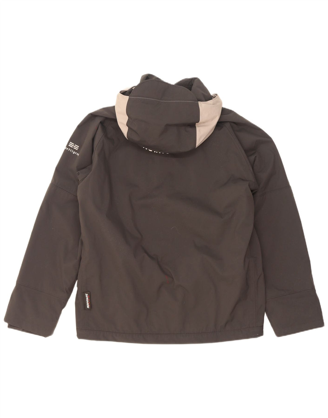 Murphy & Nye Mens Loose Fit Graphic Windbreaker Jacket UK 36 Small Black