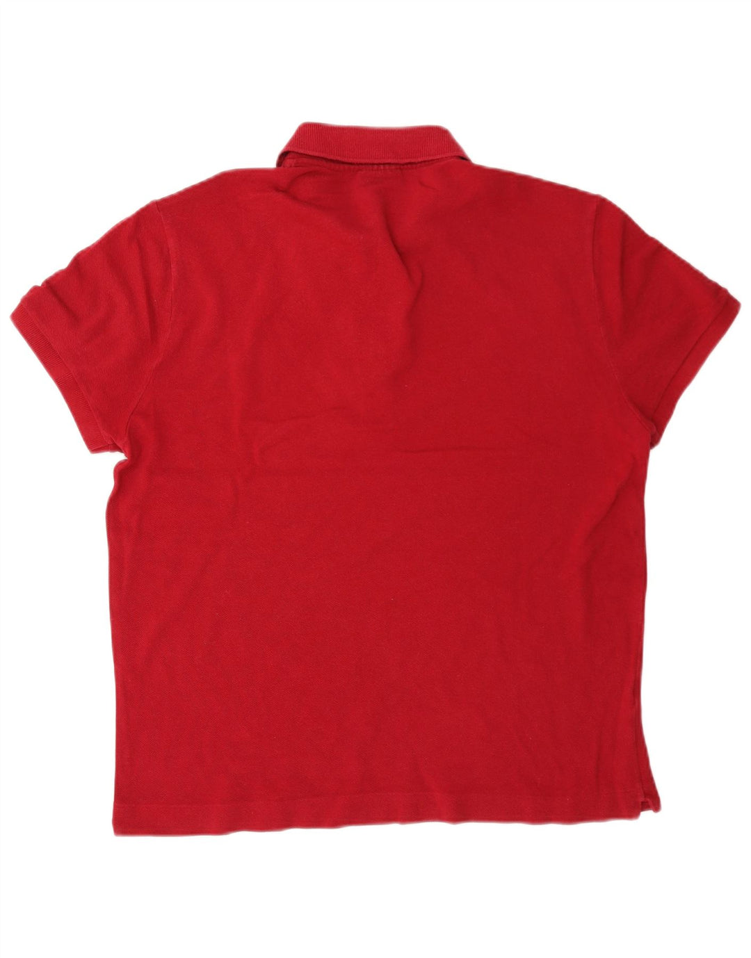 Lacoste Mens Slim Fit Polo Shirt Size 5 Large Red Cotton