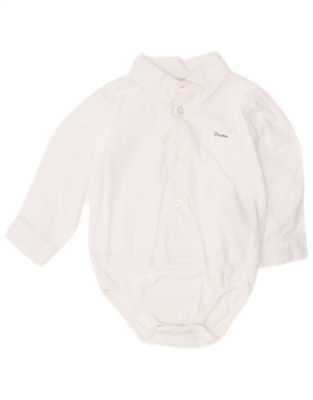 Brums Baby Boys Shirt 6-9 Months White Cotton