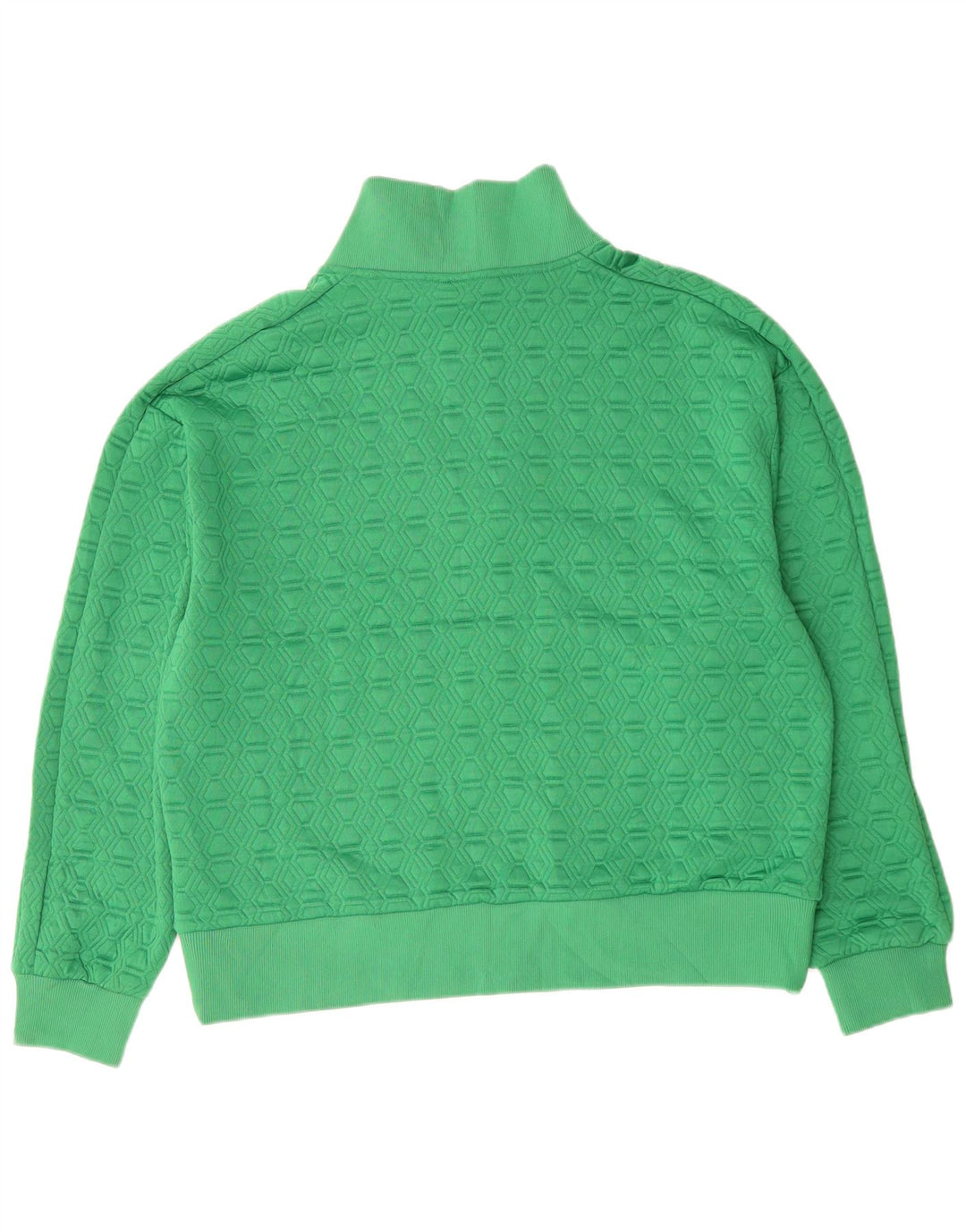 Puma Mens Tracksuit Top Jacket XL Green Geometric Polyester
