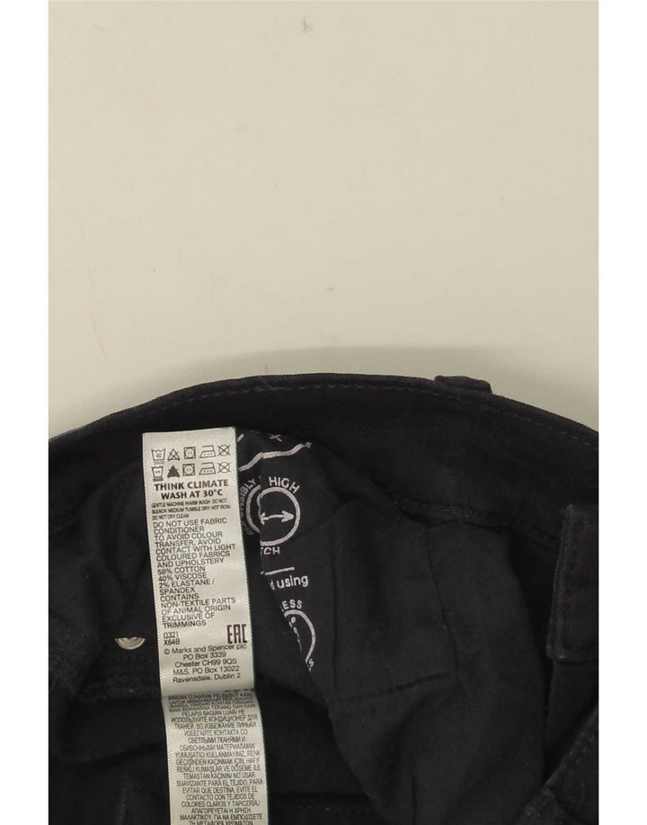Marks & Spencer Womens Slim Jeans W36 L29 Navy Blue Cotton