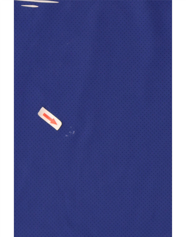 Nike Mens Dri Fit Graphic Vest Top Medium Blue Polyester