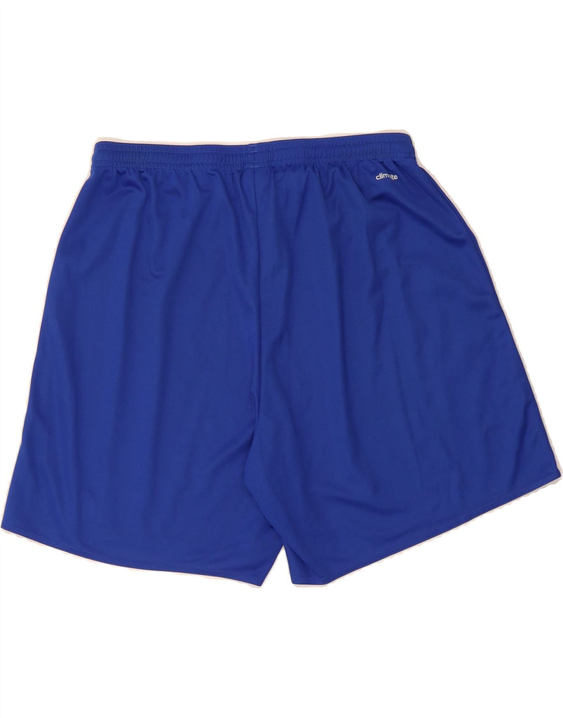 ADIDAS Mens Climalite Sport Shorts XL Blue Polyester Vintage Adidas and Second-Hand Adidas from Messina Hembry 