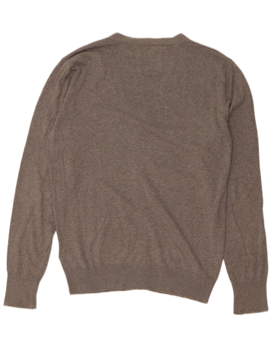 Diesel Mens Cardigan Sweater XL Grey Cotton