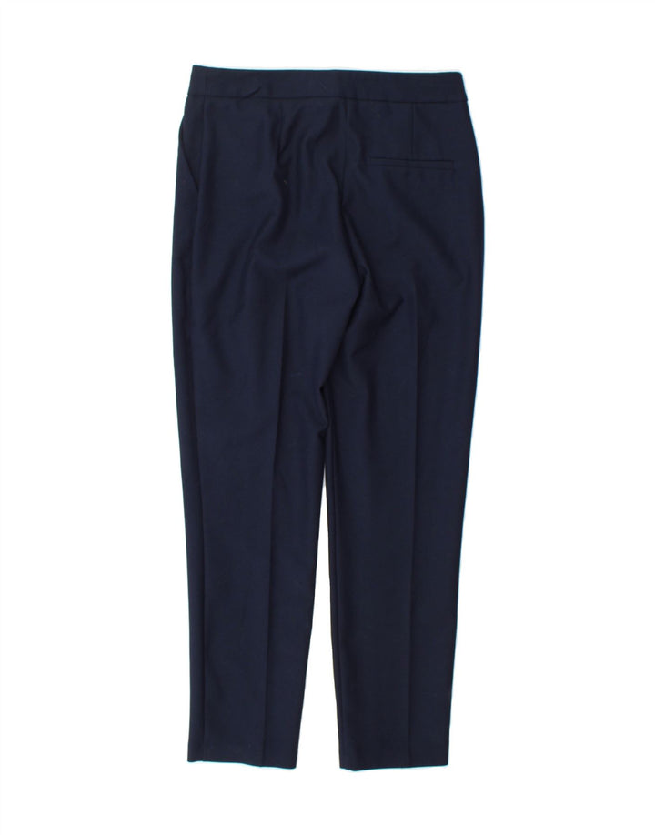 BENETTON Womens Slim Chino Trousers W30 L27 Navy Blue Vintage Benetton and Second-Hand Benetton from Messina Hembry 