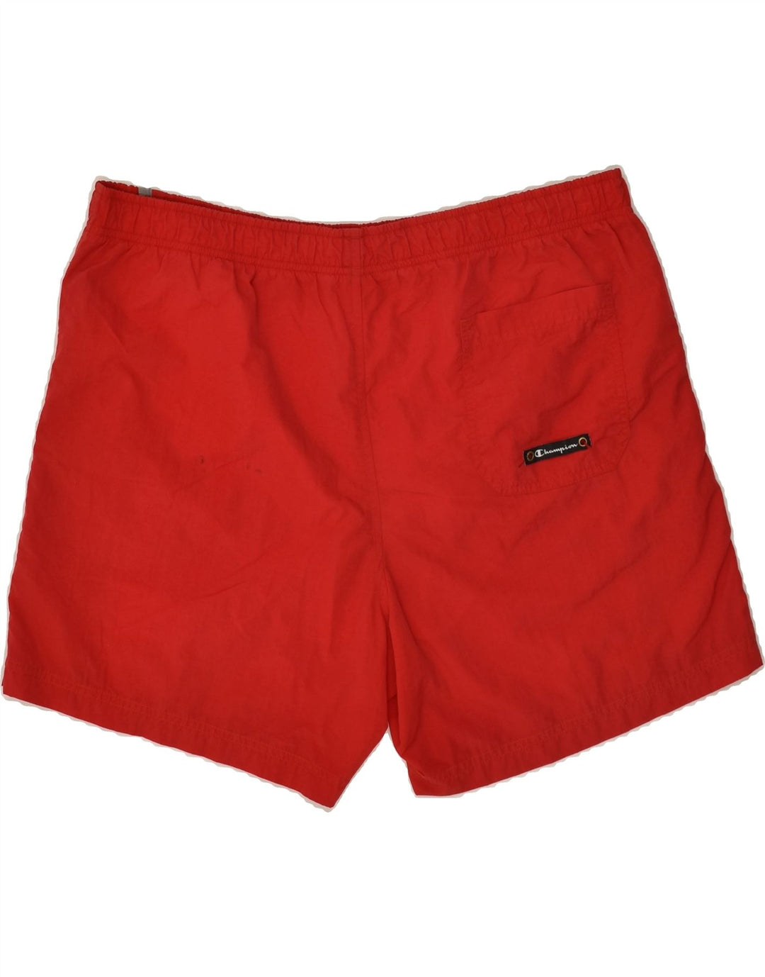CHAMPION Mens Sport Shorts 2XL Red | Vintage Champion | Thrift | Second-Hand Champion | Used Clothing | Messina Hembry 