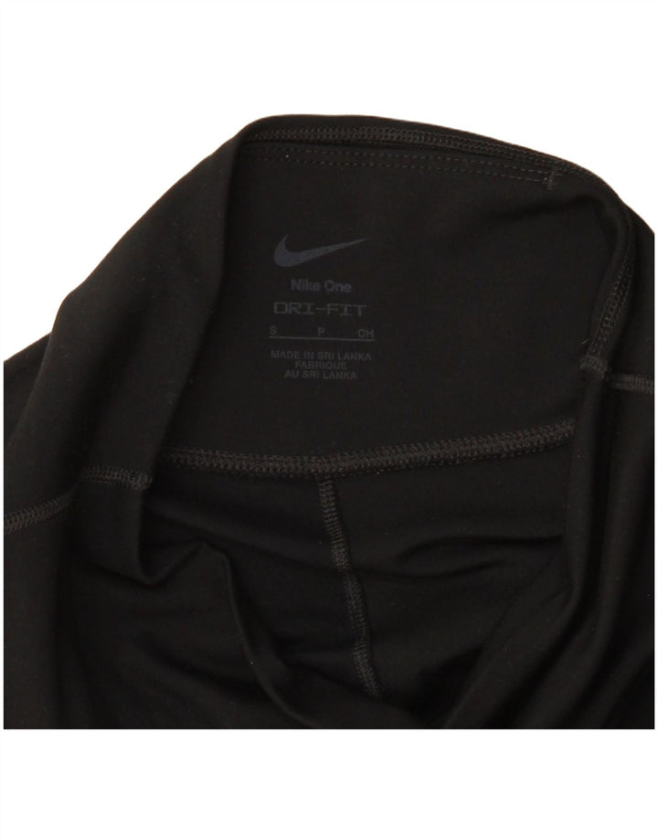 Nike Womens Dri Fit Leggings UK 8 Small  Black