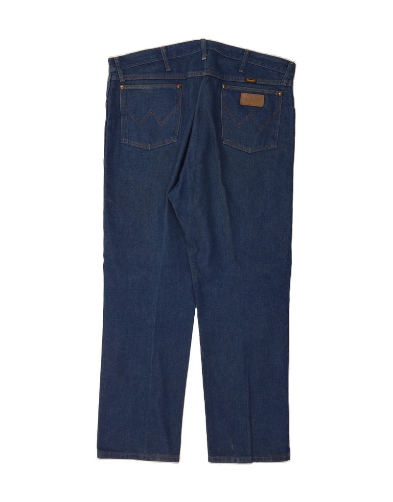WRANGLER Mens Straight Jeans W40 L30 Blue Cotton Vintage Wrangler and Second-Hand Wrangler from Messina Hembry 