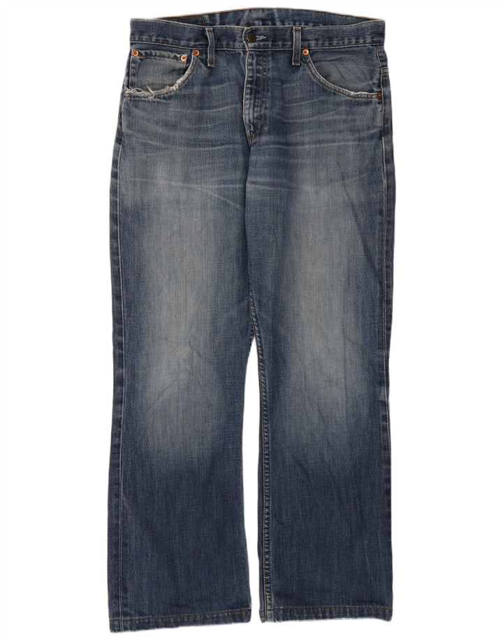 Levi's Mens Bootcut Jeans W33 L29 Blue Cotton