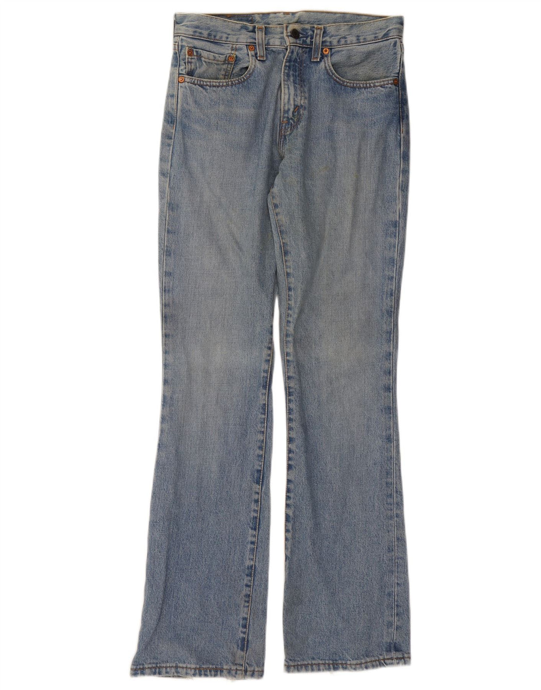 Levi's Mens Bootcut Jeans W29 L32 Blue Cotton