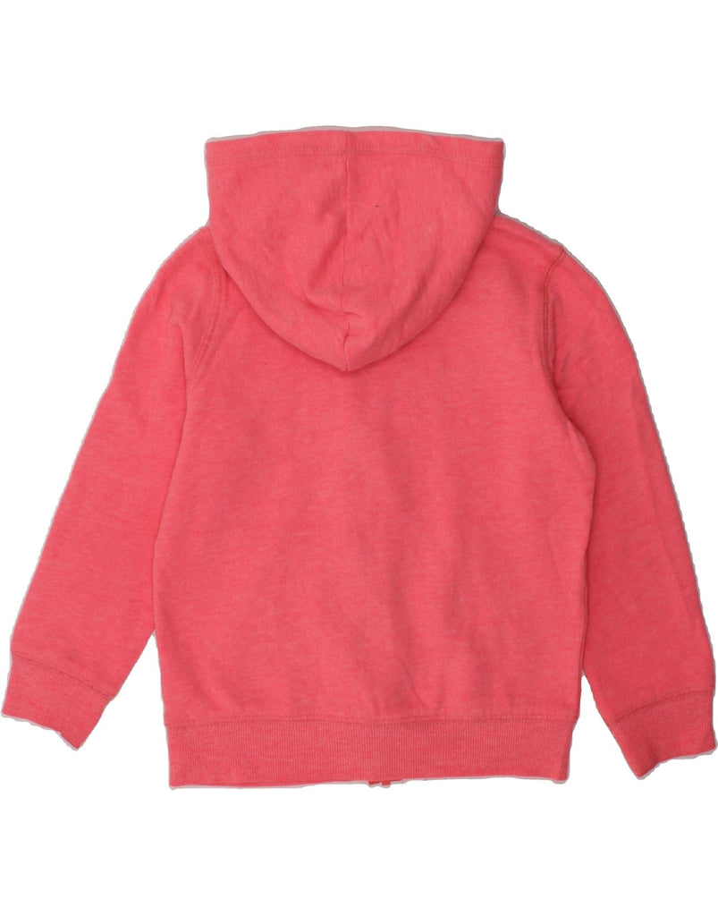 OSH KOSH Girls Graphic Zip Hoodie Sweater 4-5 Years Pink Cotton | Vintage Osh Kosh | Thrift | Second-Hand Osh Kosh | Used Clothing | Messina Hembry 