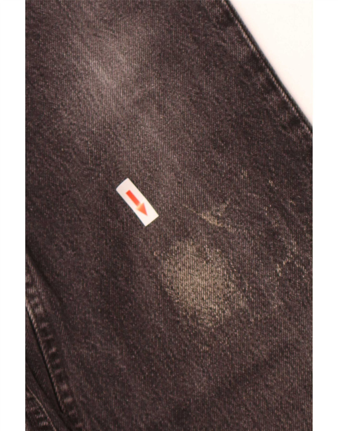 Levi's Womens 901 Distressed Straight Jeans W28 L27 Grey Cotton