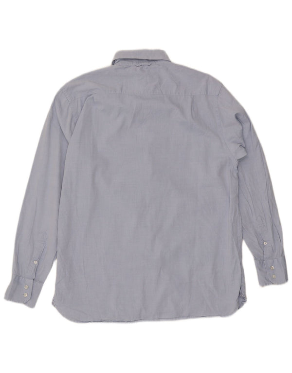 Tommy Hilfiger Mens Shirt Medium Blue Cotton