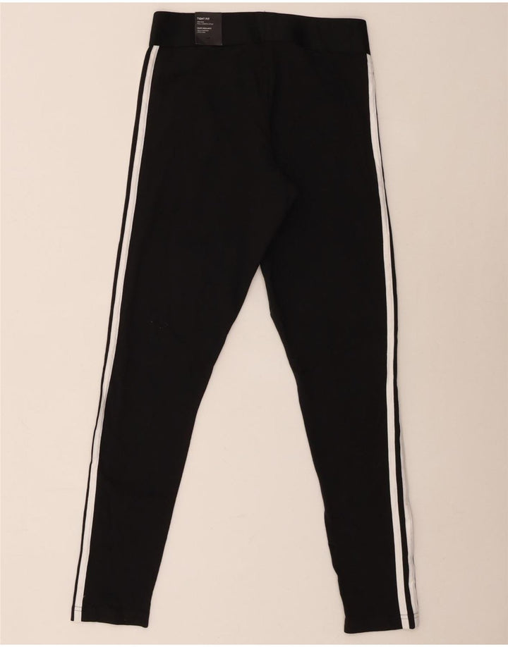 Adidas Womens Leggings UK 12/14 Medium  Black