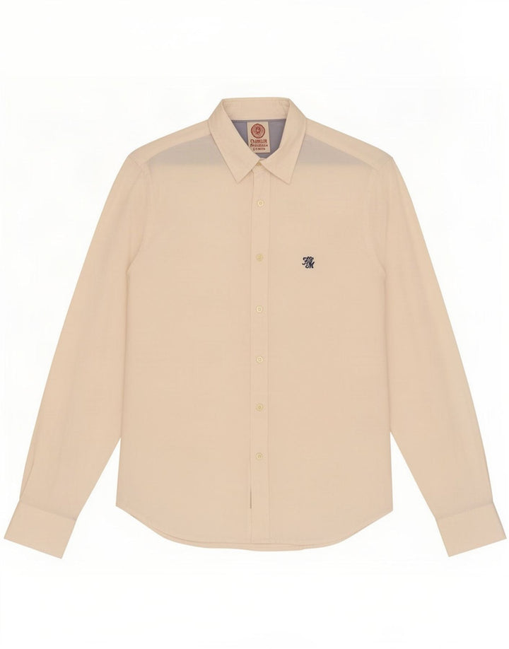 Franklin & Marshall Mens Shirt Medium White Cotton