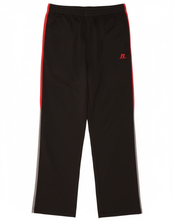 Russell Athletic Boys Tracksuit Trousers 14-15 Years Large Black